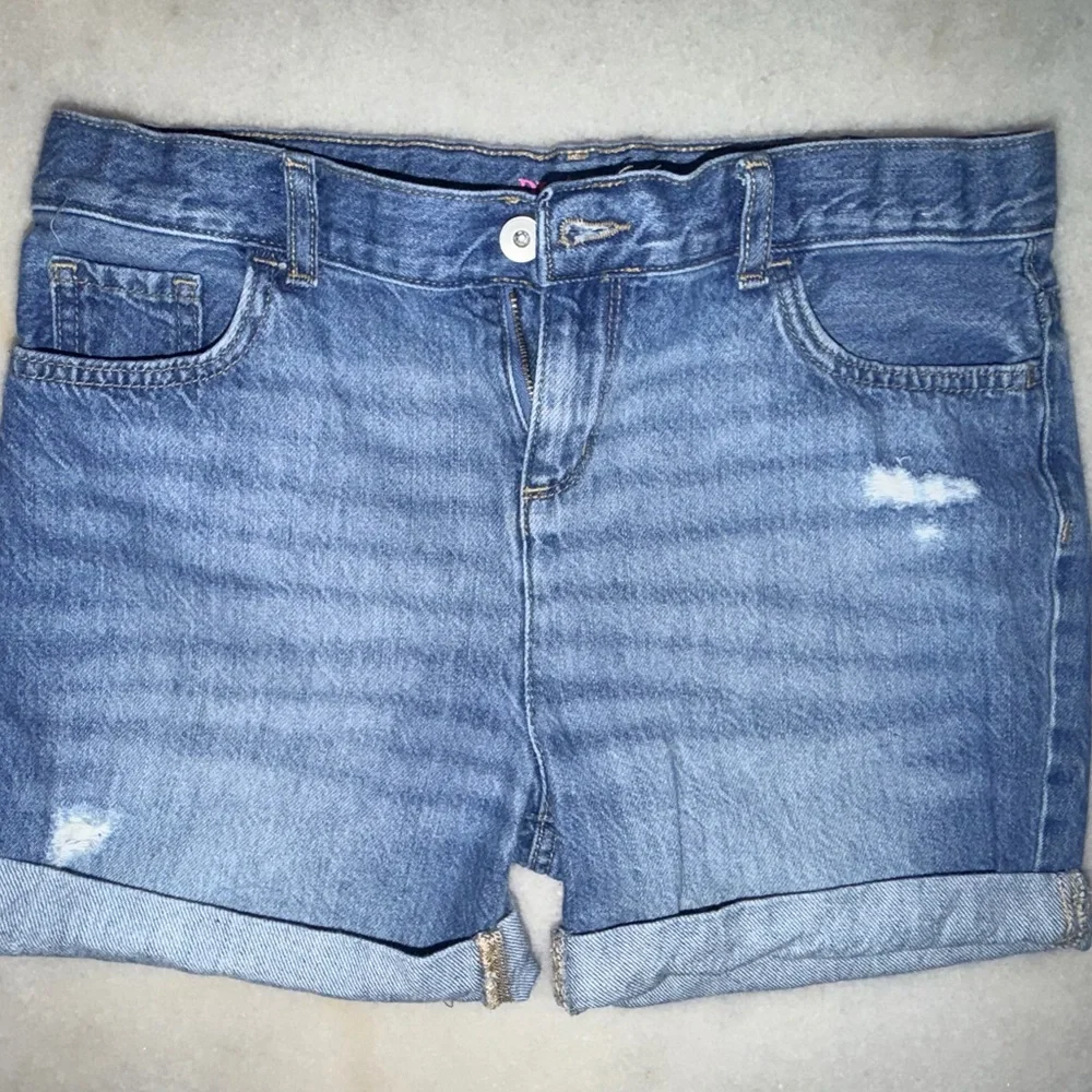 The Children's Place Girls Midi Denim Shorts Size 12